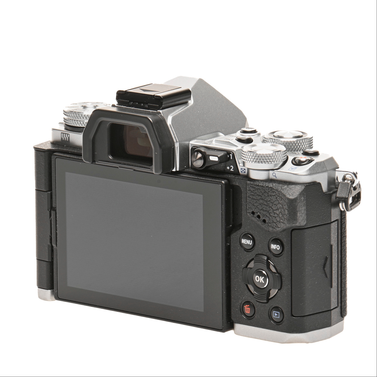 Olympus OM-D E-M5 Mark II silber gebraucht