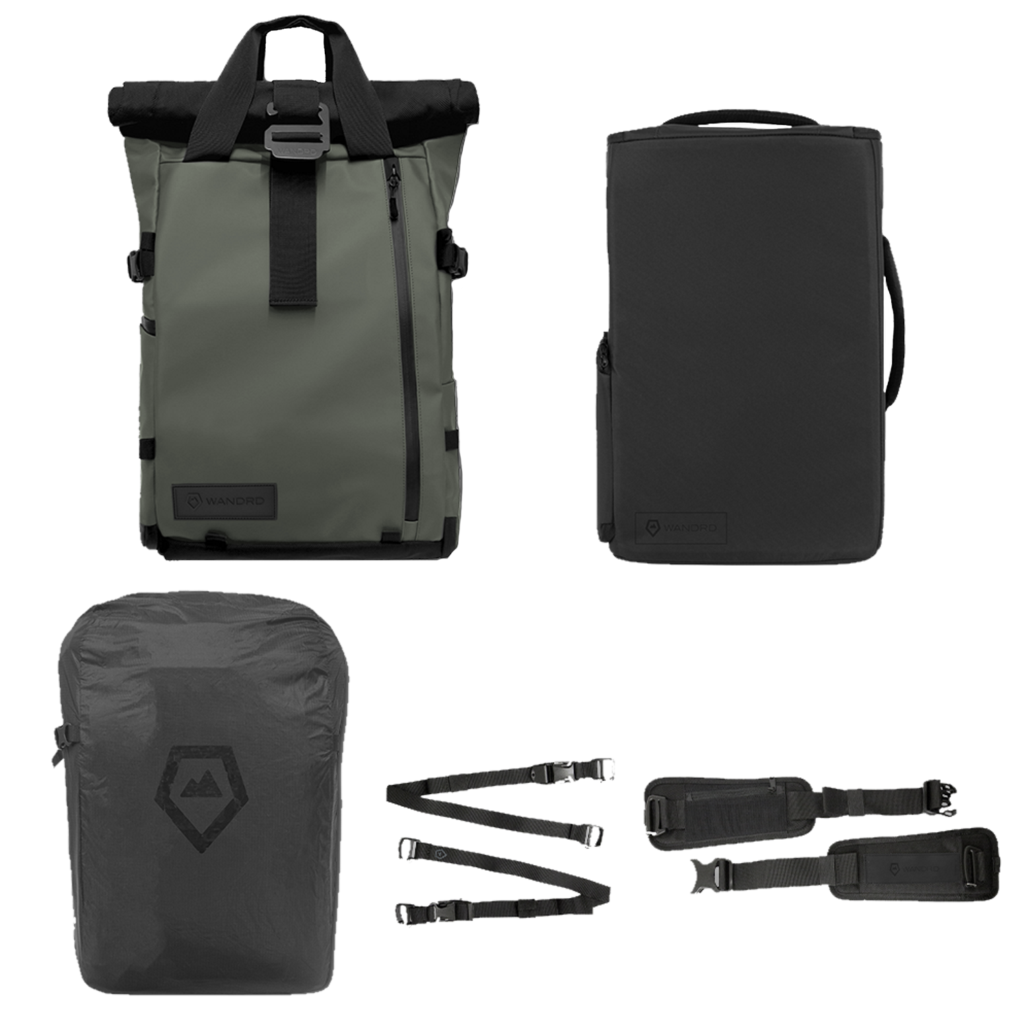 WANDRD THE PRVKE 31L Pro Photography Bundle V3 grün