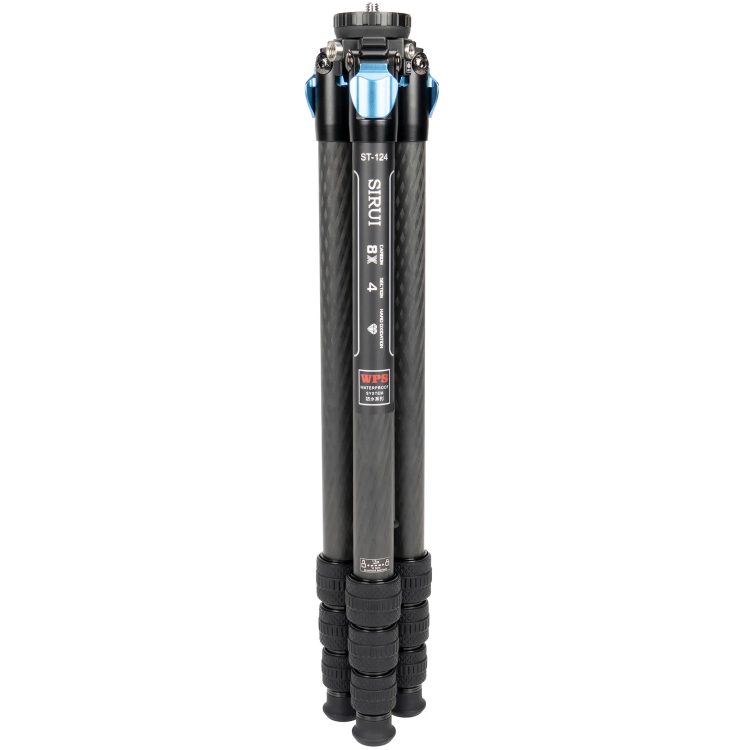 SIRUI ST-124 Superb Travel Dreibeinstativ Carbon 158cm wasserdicht