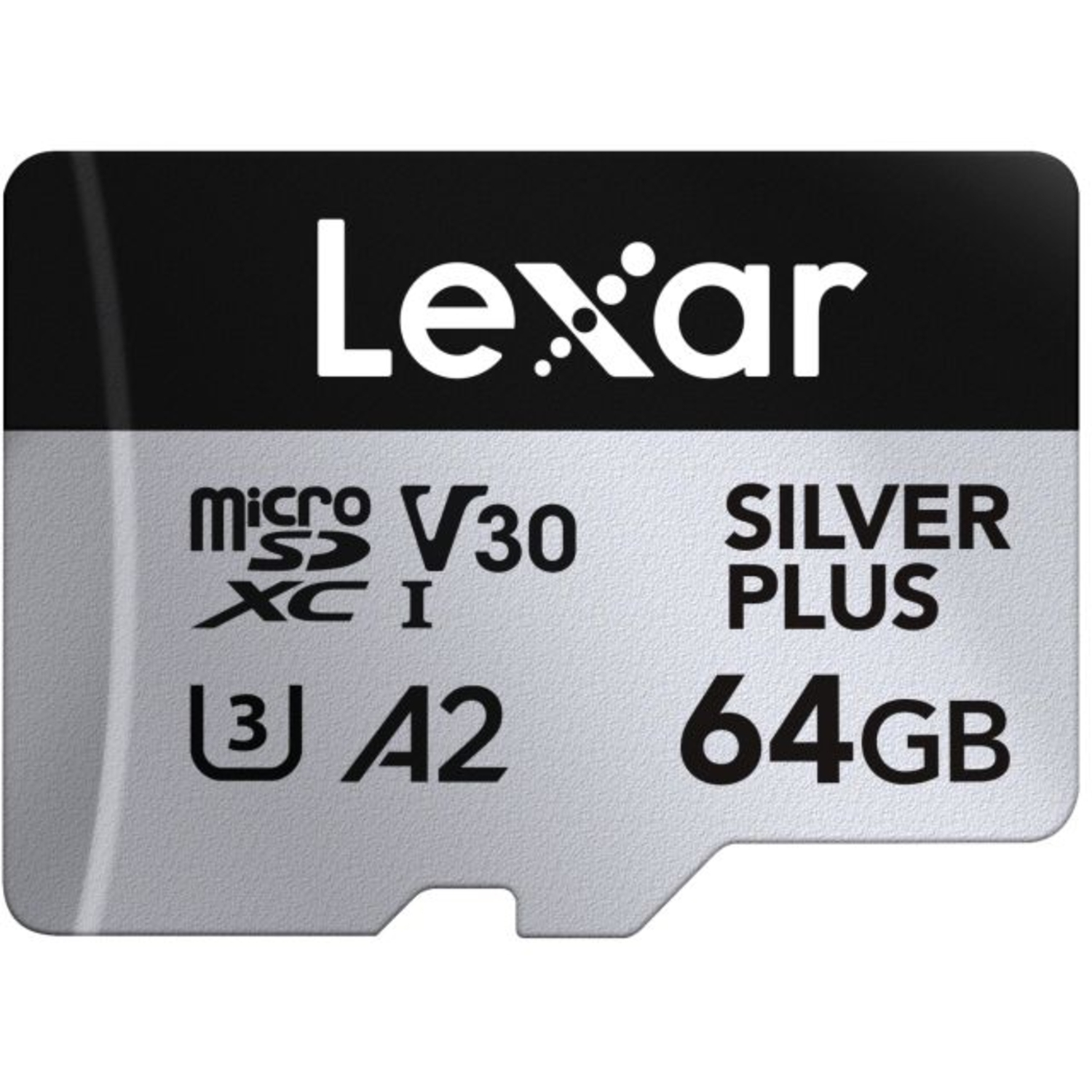Lexar SILVER Plus 64GB microSDXC UHS-1 V30