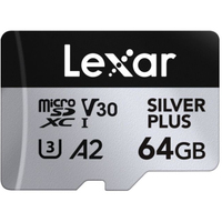 Lexar SILVER Plus 64GB microSDXC UHS-1 2er Pack