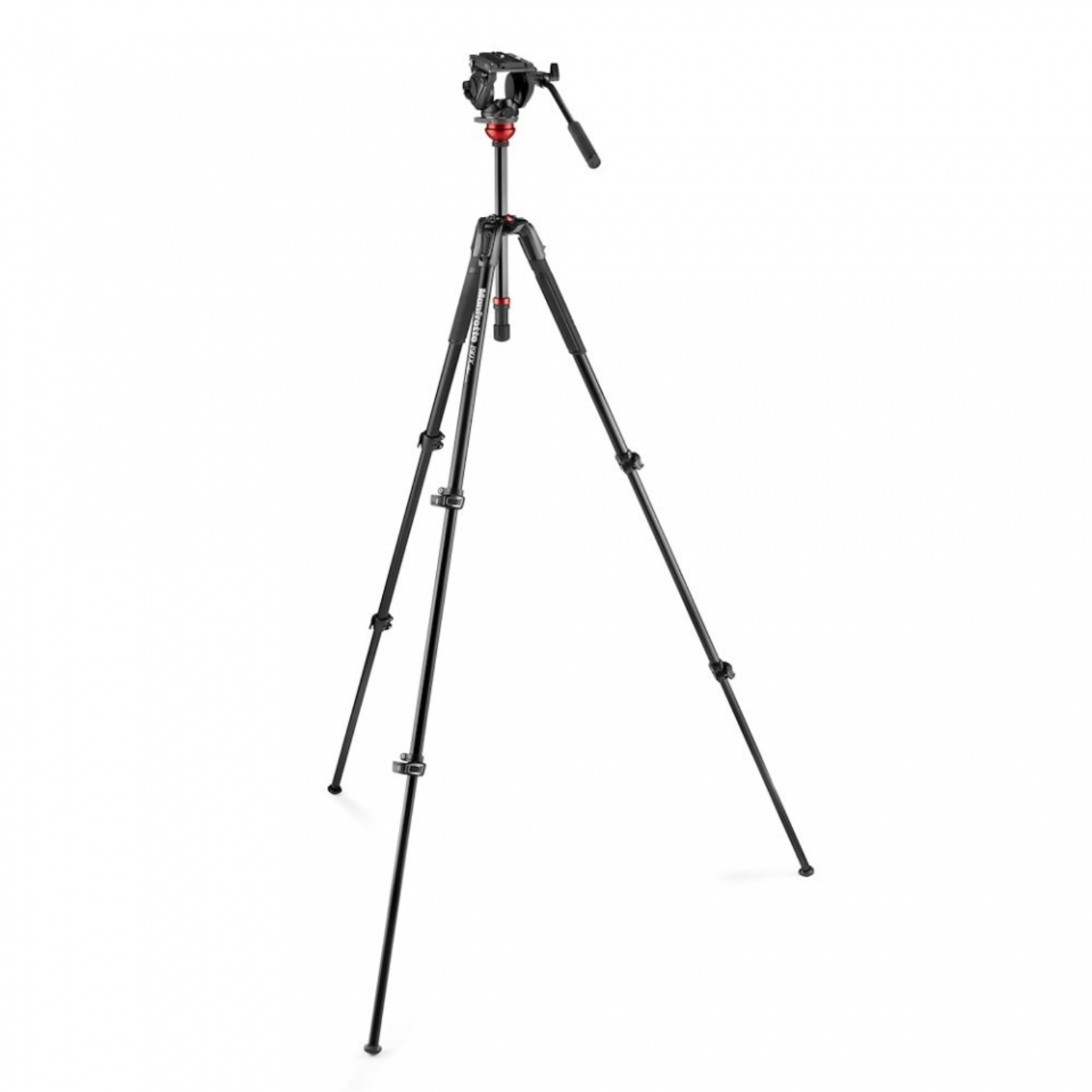 Manfrotto 190X Video Alu Stativ mit 500 Fluid Videokopf 