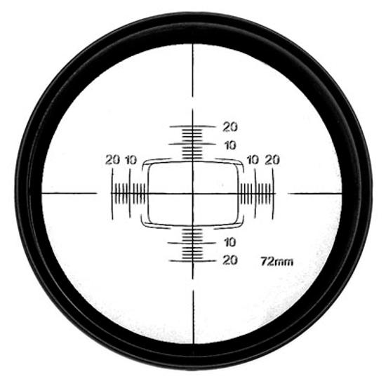 Cambo Maske für 70/72mm
