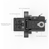 SmallRig 4306 Drehbares Horizontal-Vertikal-Montageplatten-Kit für Nikon Z