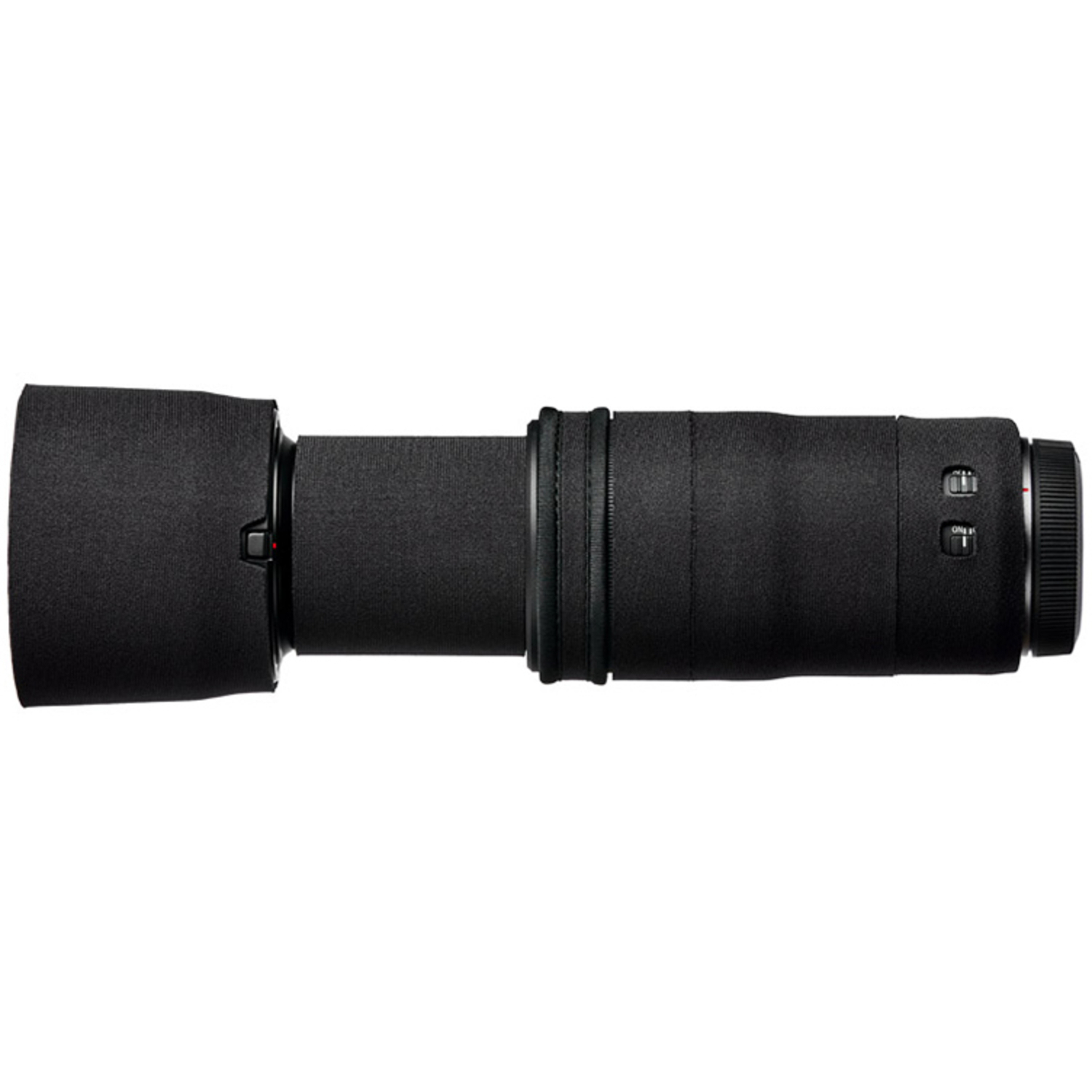 easyCover Lens Oak für Canon RF 100-400mm F5.6-8 IS USM Schwarz