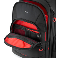Hama Kamera-Trolley Ohio 200 schwarz/rot für Handgepäck 