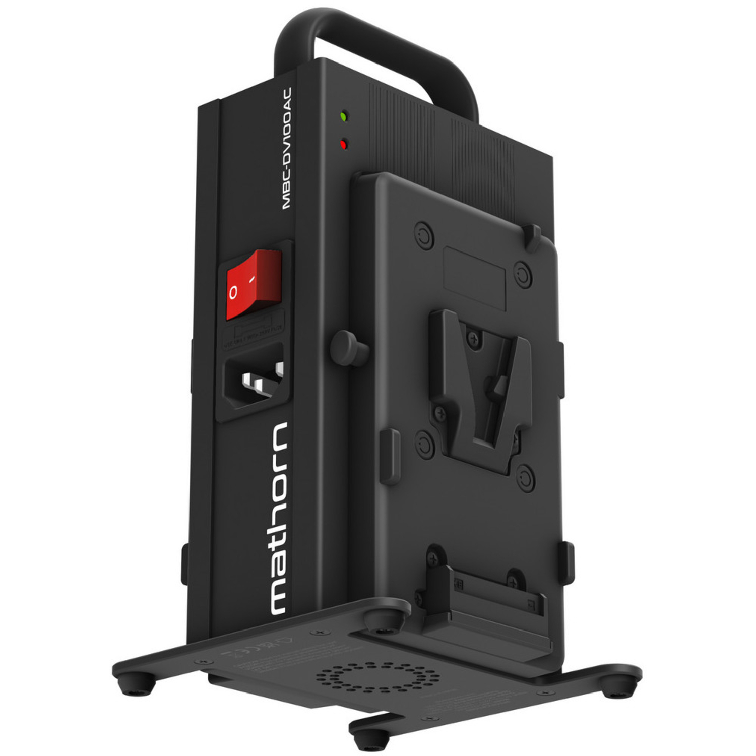 Mathorn Dual-V-Mount-Ladegerät MBC-DV100AC
