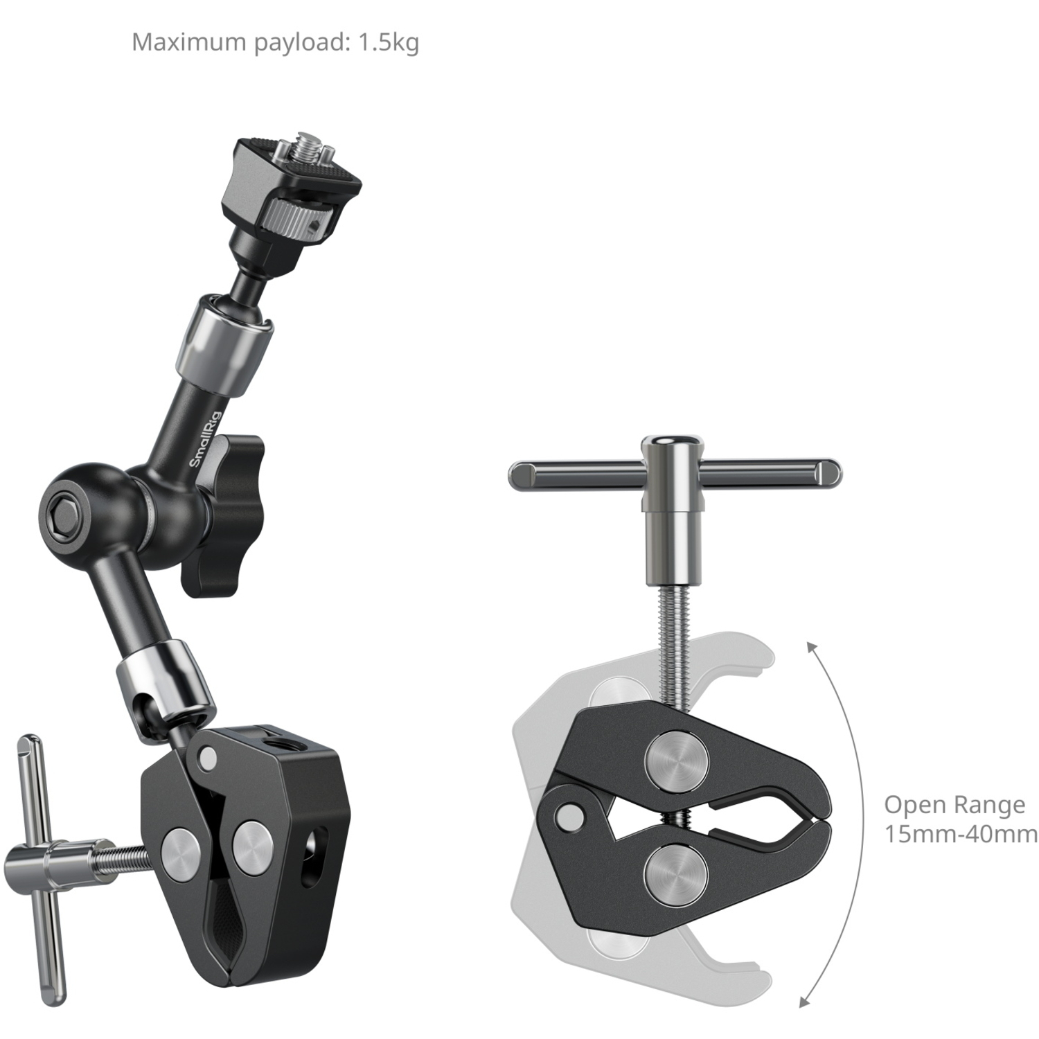 SmallRig Magic Arm 7" mit krabbenförmiger Klemme 5310
