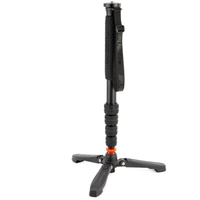3 Legged Thing Punks Taylor 2.0 Einbeinstativ mit Docz-Fußstabilisator Schwarz