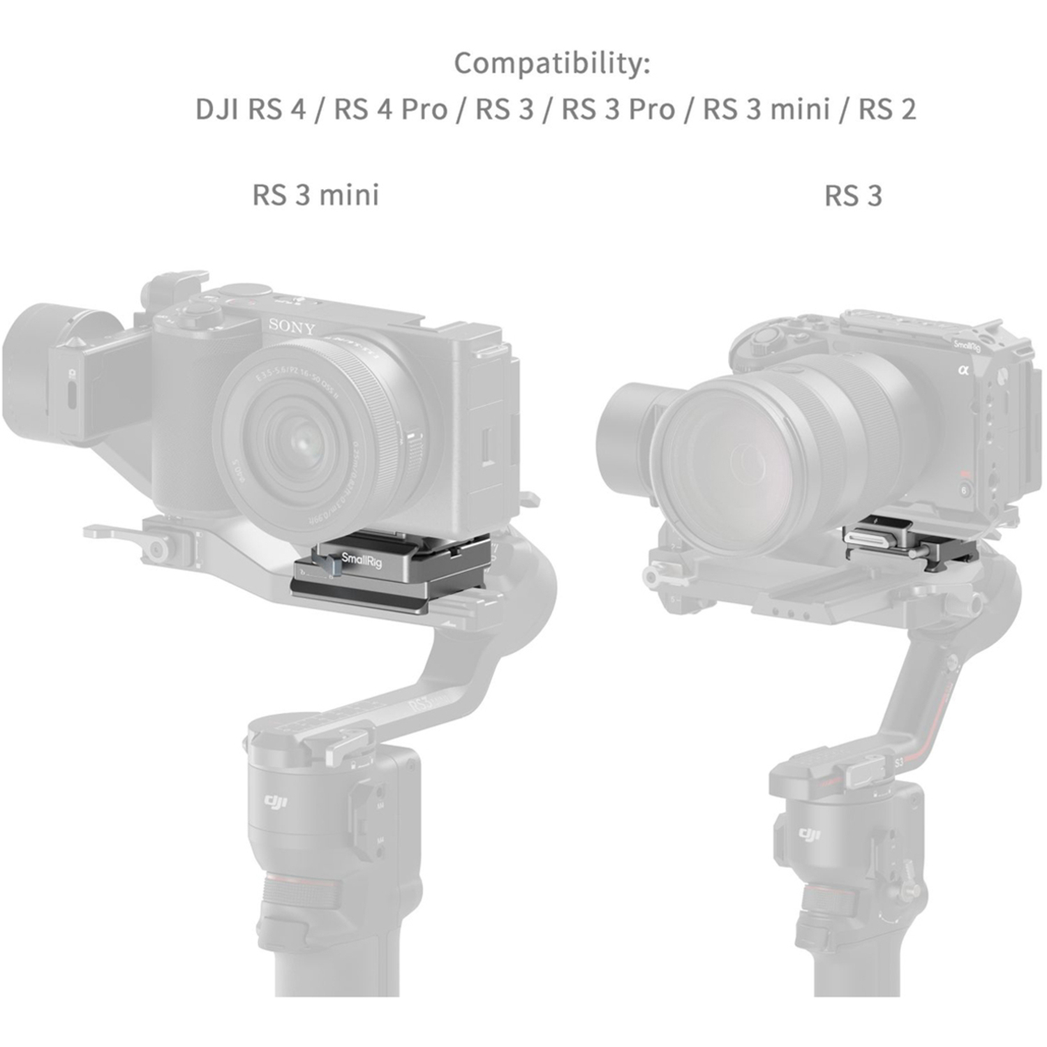SmallRig HawkLock H38 Arca-Swiss Schnellwechselplatte 4639 für DJI Gimbals
