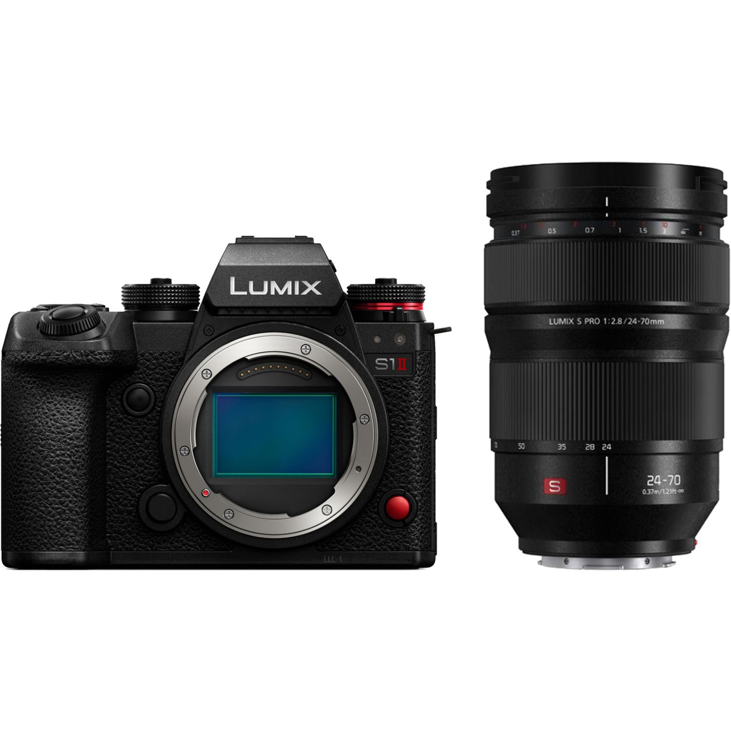 Panasonic LUMIX S1II mit LUMIX S PRO 24-70mm F2.8 