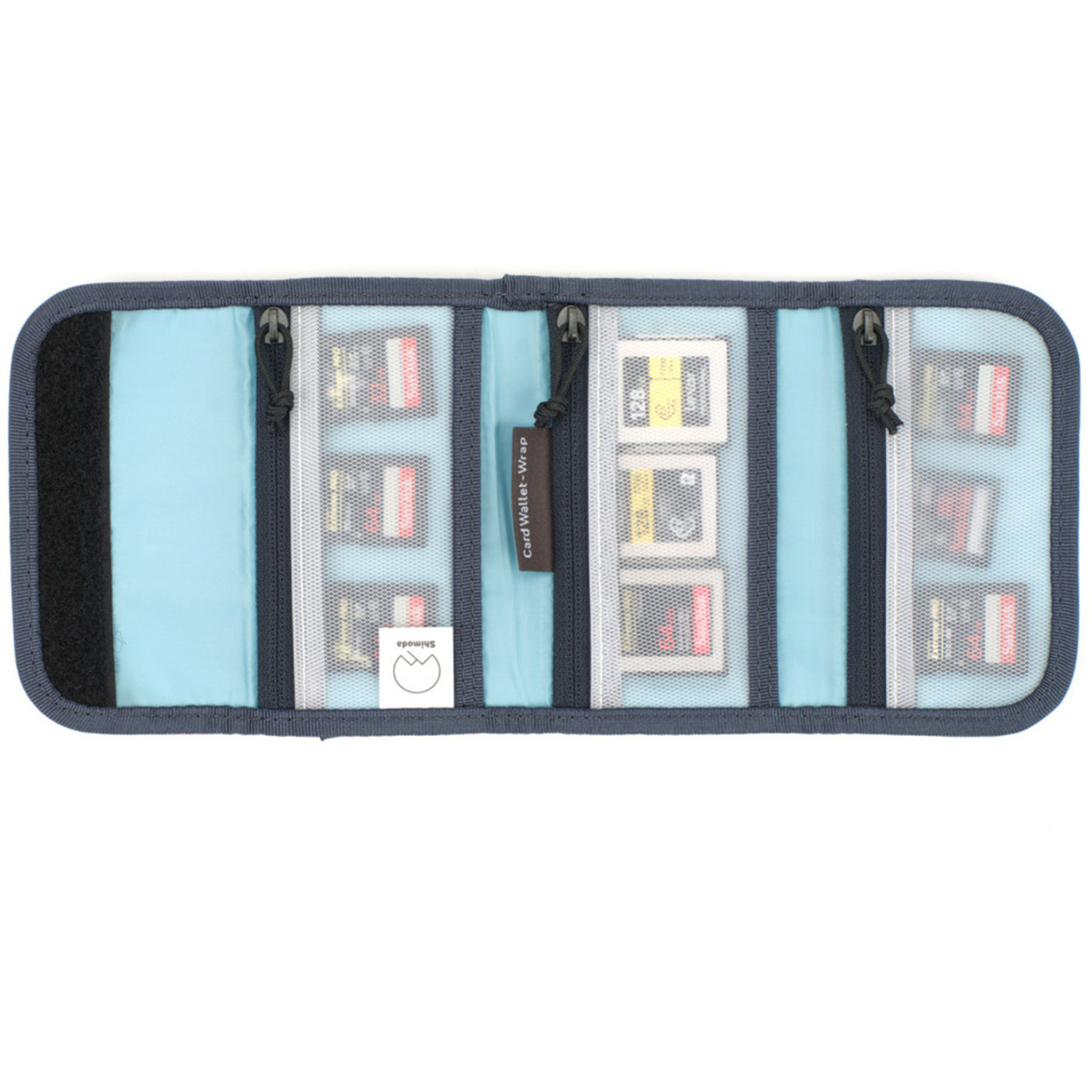 Shimoda Speicherkartenetui 520-508 blau für SD-Karten