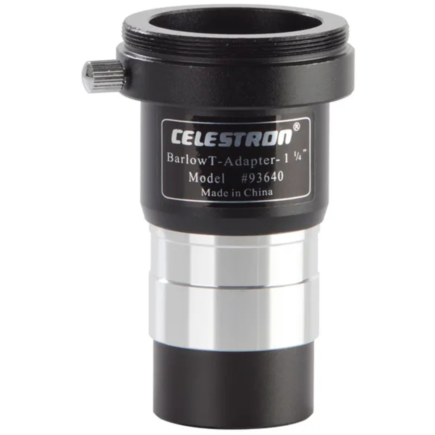 Celestron T-Adapter/Barlow Linse 1-1/4 Zoll mit T-2 Gewinde