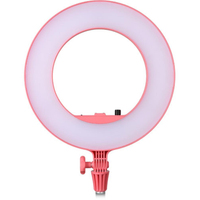 Godox LR160P - LED Ringleuchte mit Spiegel, Pink