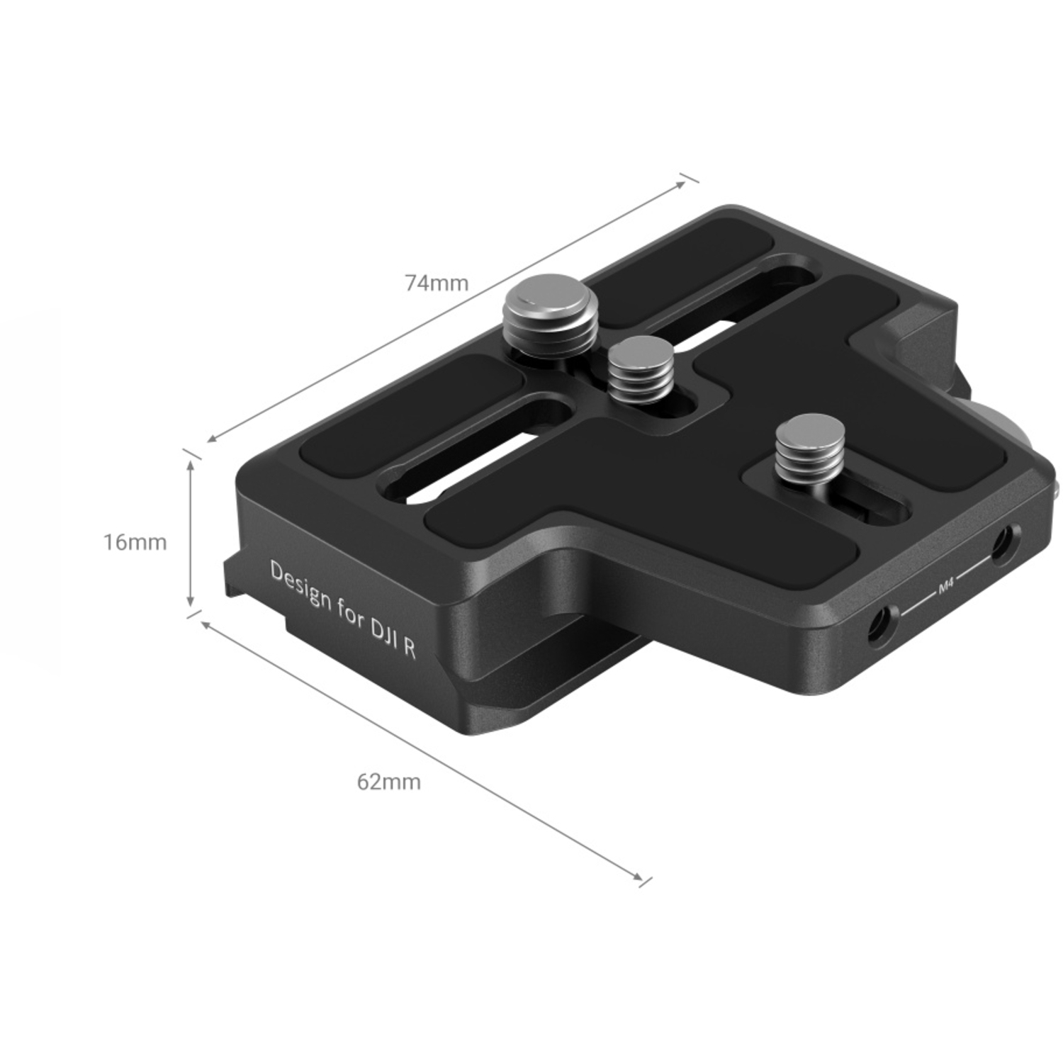 SmallRig Arca-Typ-Schnellwechselplatte 3162B für DJI RS 2, RSC 2, RS 3, RS 3 Pro, RS 4 und RS 4 