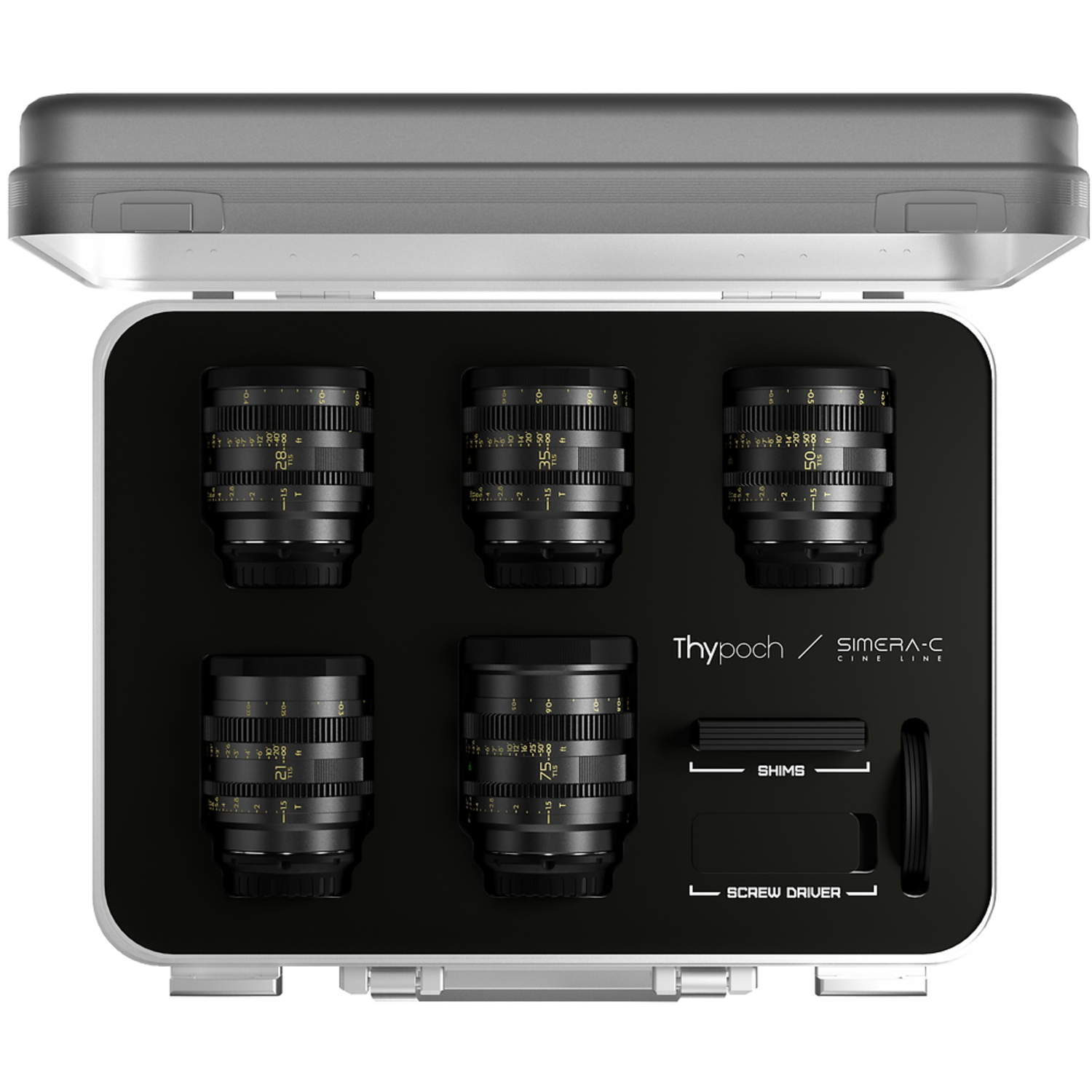 Thypoch Simera-C 21mm, 28mm, 35mm, 50mm und 75mm T1.5 FF für Sony E-Mount