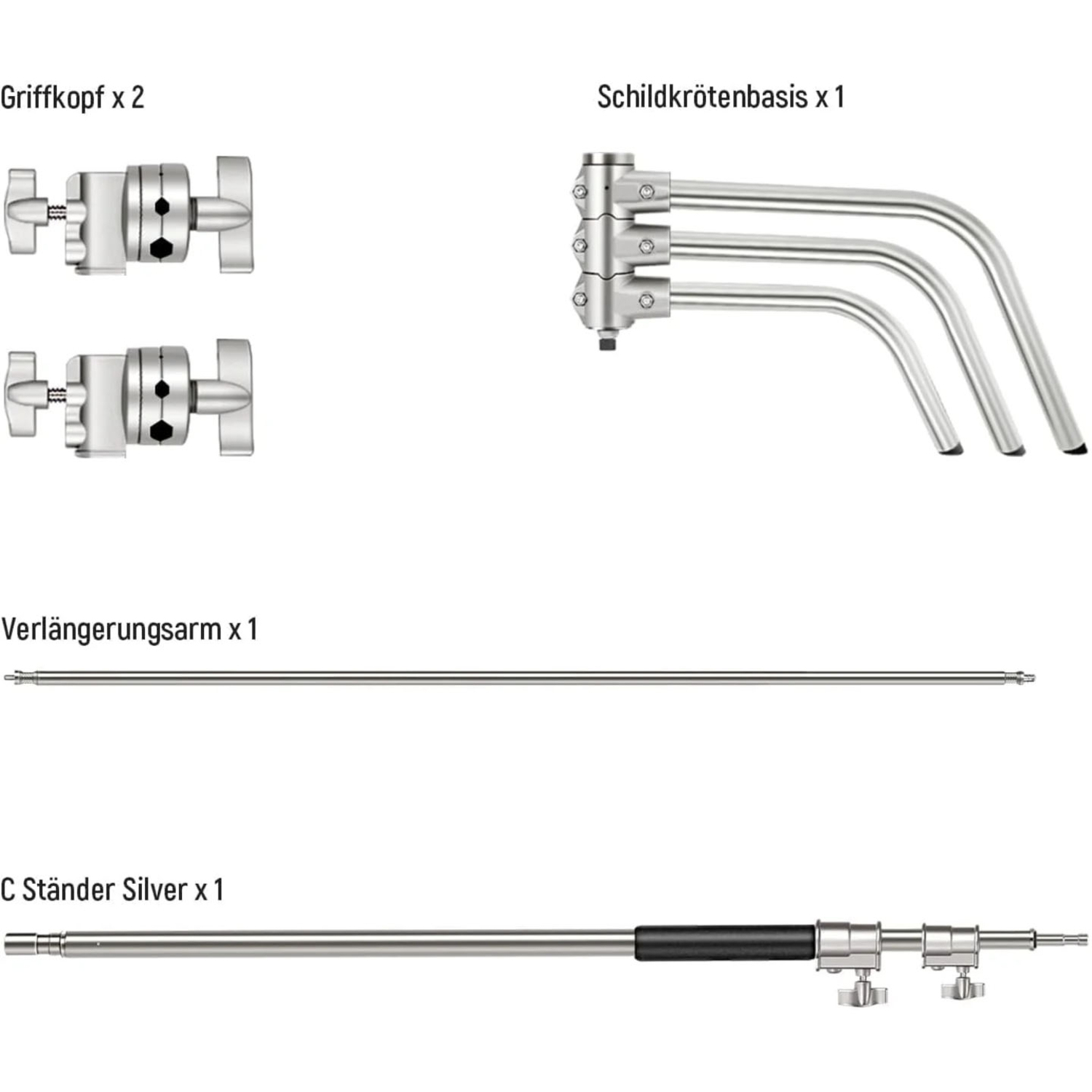 NEEWER Premium C-Stand Galgenstativ SC320AC