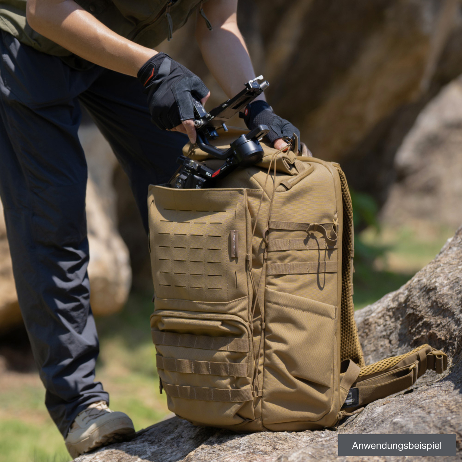 PGYTECH Rucksack OneMo Tactical 35L Coyote Brown