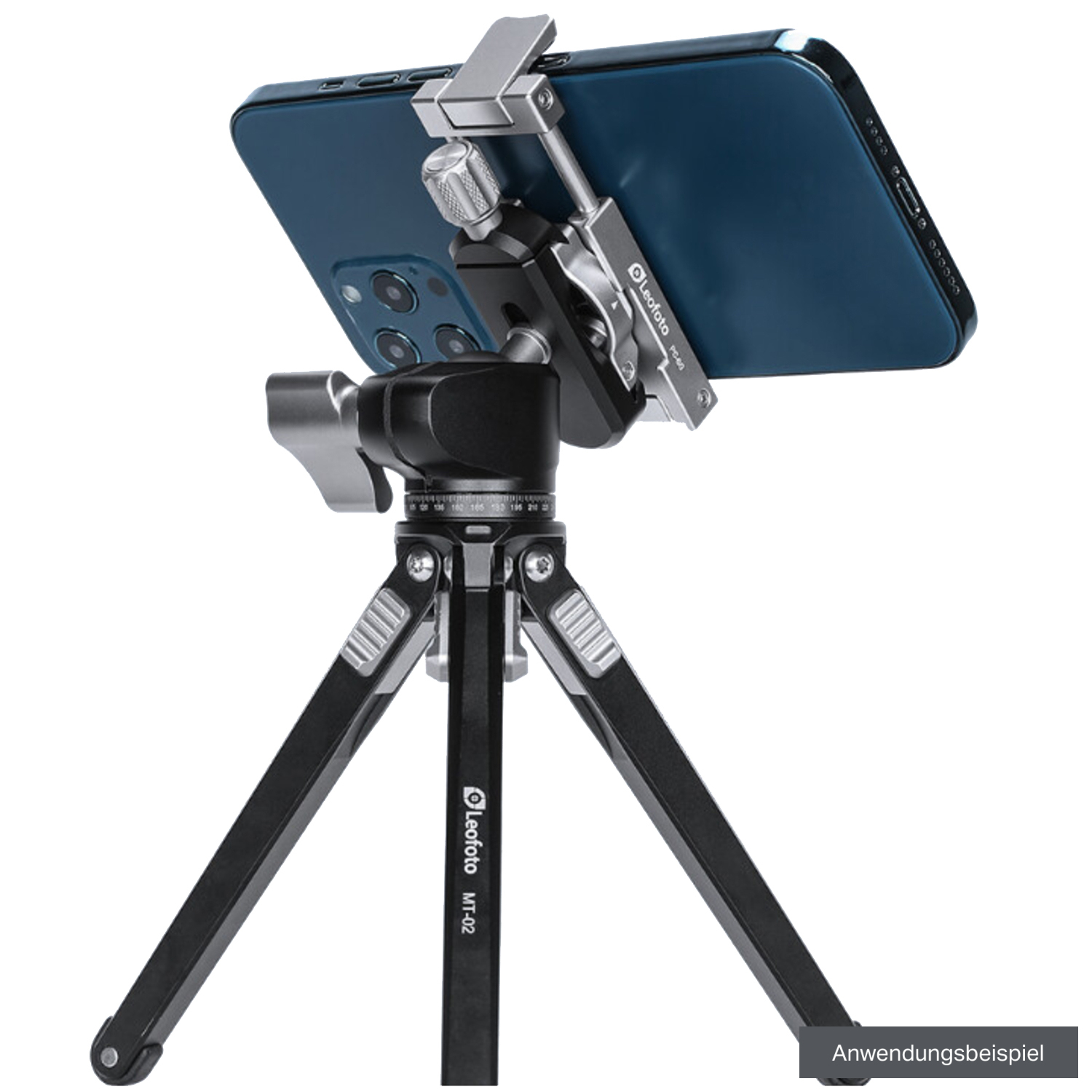 Leofoto Smartphonehalterung PC-60 schwarz