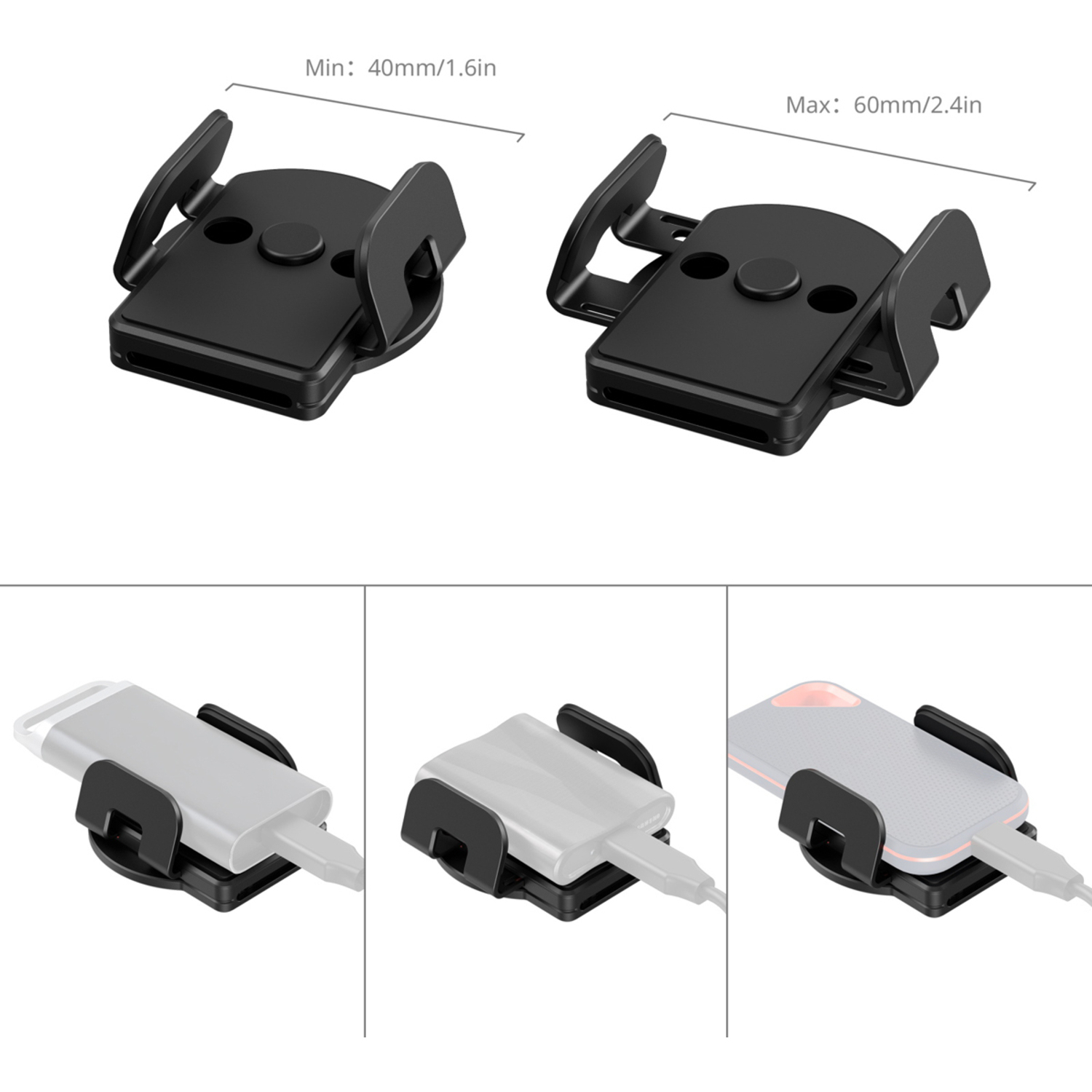 SmallRig Montageklemme 5397 für externe SSD