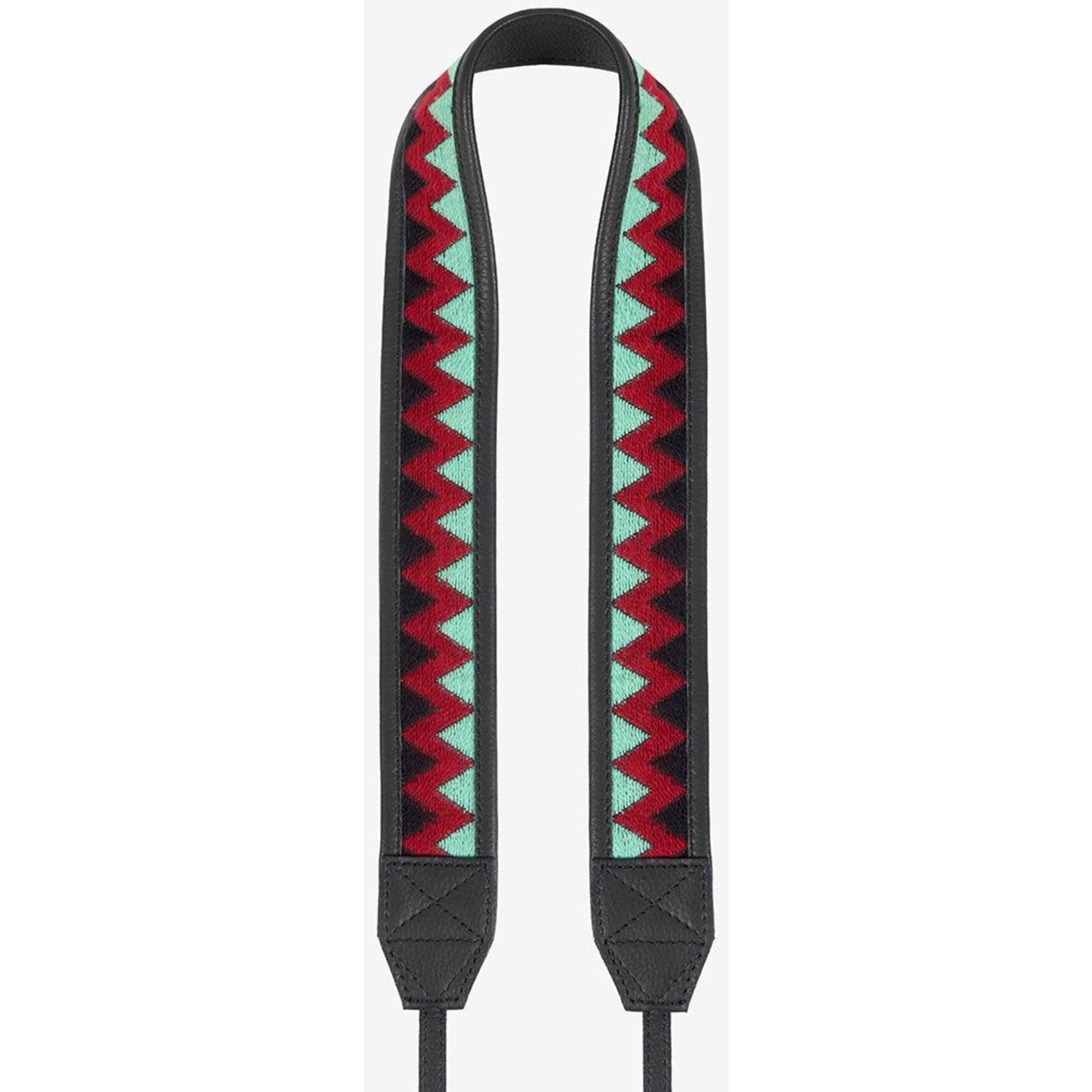 Bronkey Kameragurt Jaipur #105 Textil und Leder