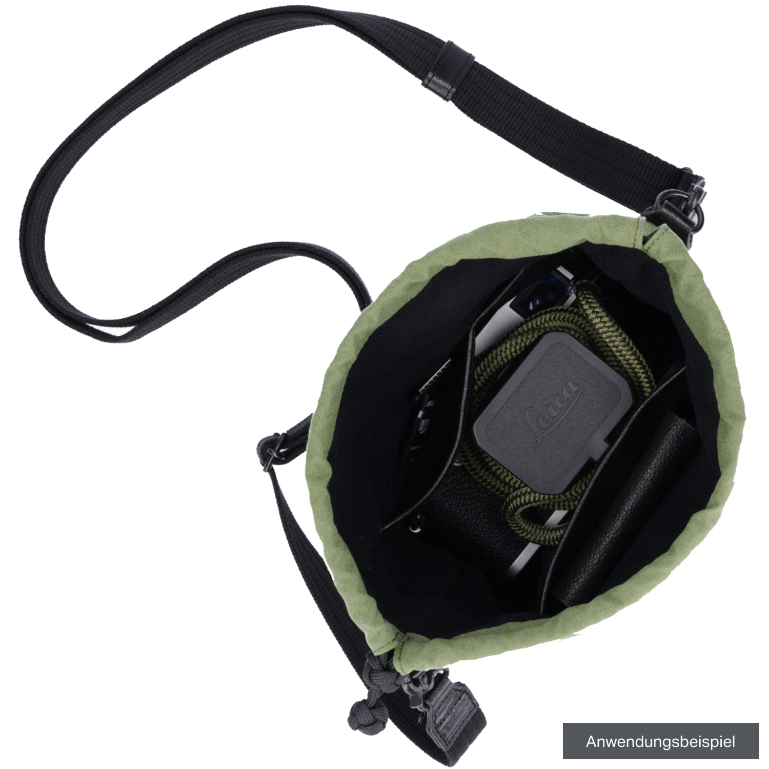 Artisan & Artist Kameratasche ACAM-CP210 schwarz-khaki