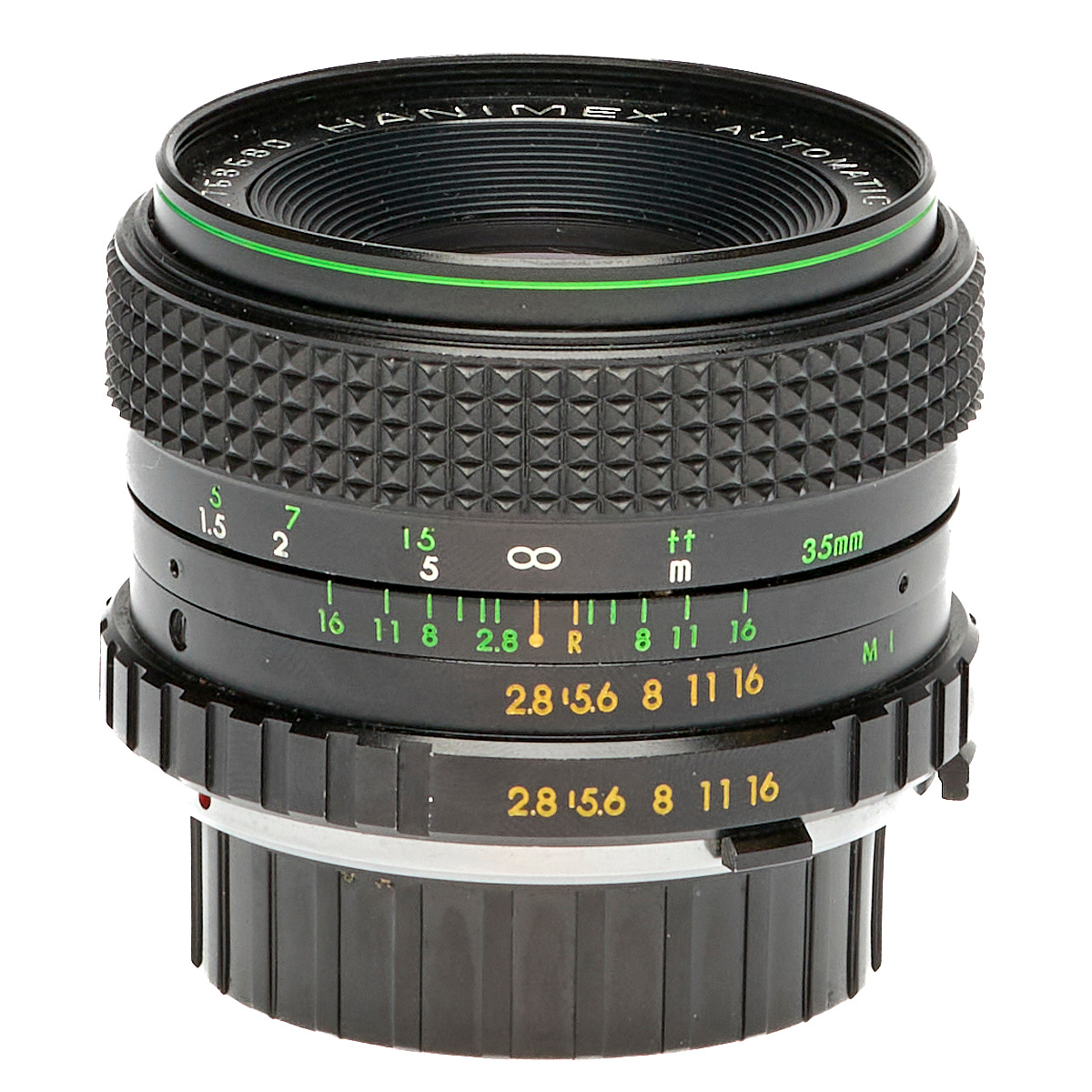 Hannimex Automatic MC 35mm F2.8 Schwarz gebraucht