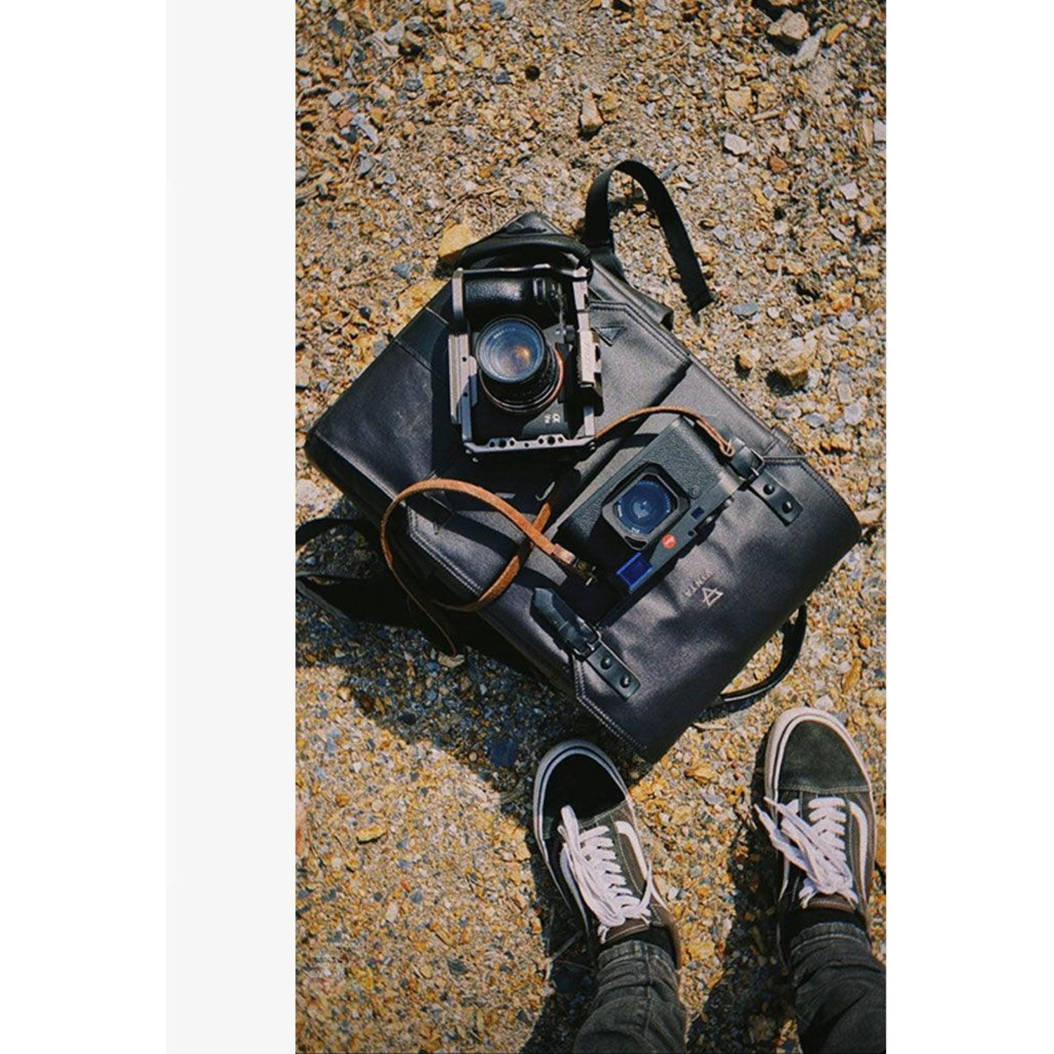 Bronkey Kameragurt Berlin #102 Leder 95cm braun