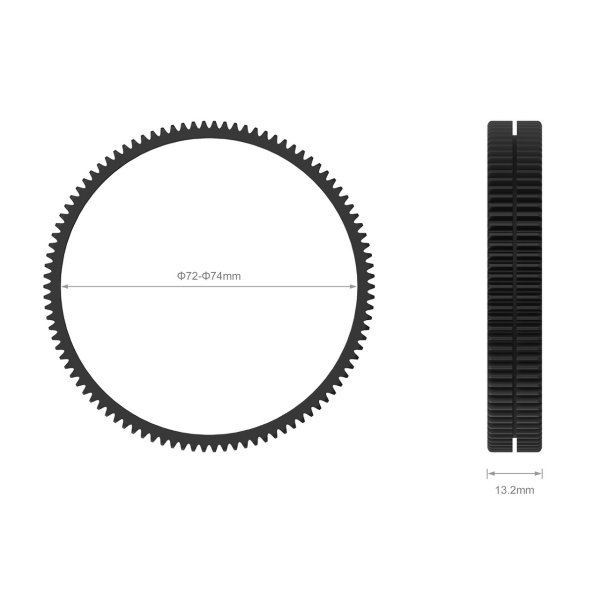 SmallRig Φ72-Φ74 Nahtloser Fokussierring 3293
