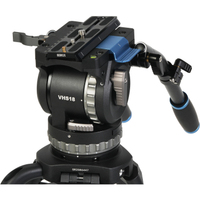 Sirui Broadcaststativ Carbon SQ100 mit Fluid Videoneiger VHS18