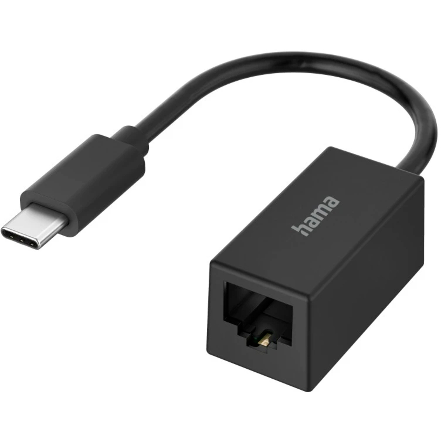 Hama Netzwerk-Adapter USB-C-Stecker auf LAN/Ethernet-Buchse