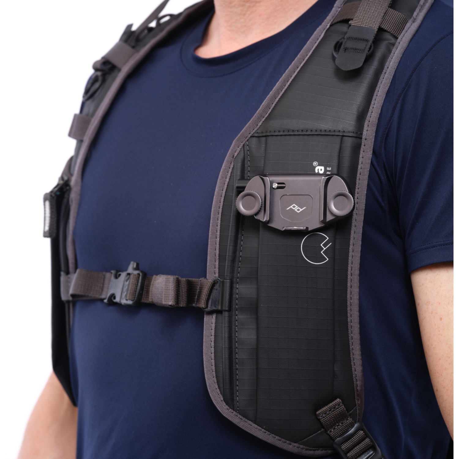 Shimoda Rucksackgurt Capture Strap Action X Schwarz