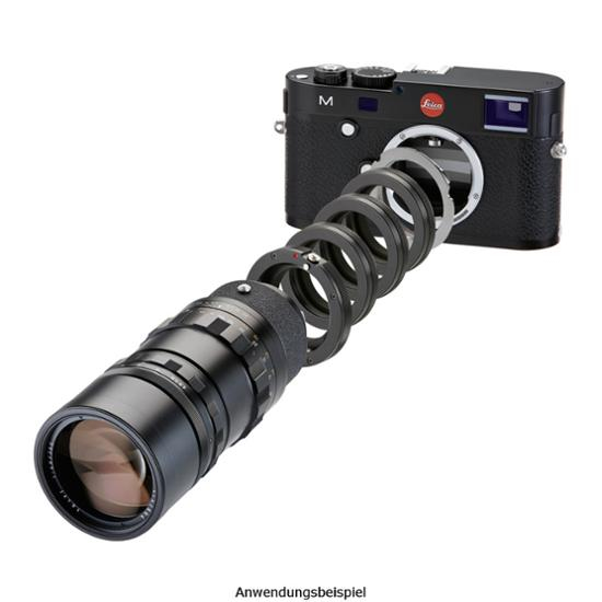Novoflex Adaptersatz Visoflex II/III für Leica M