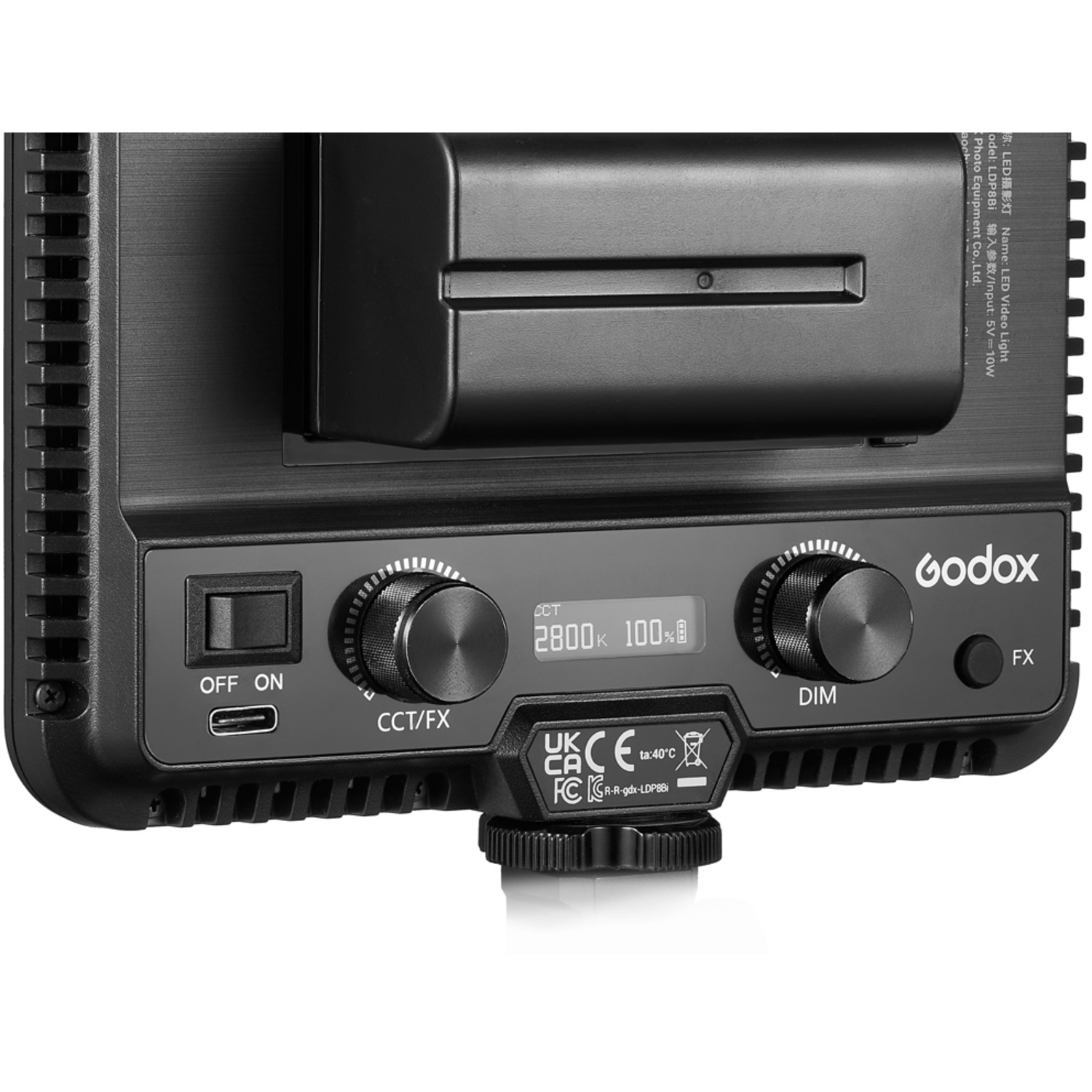Godox LDP18Bi Streaming Slim Panel-Licht