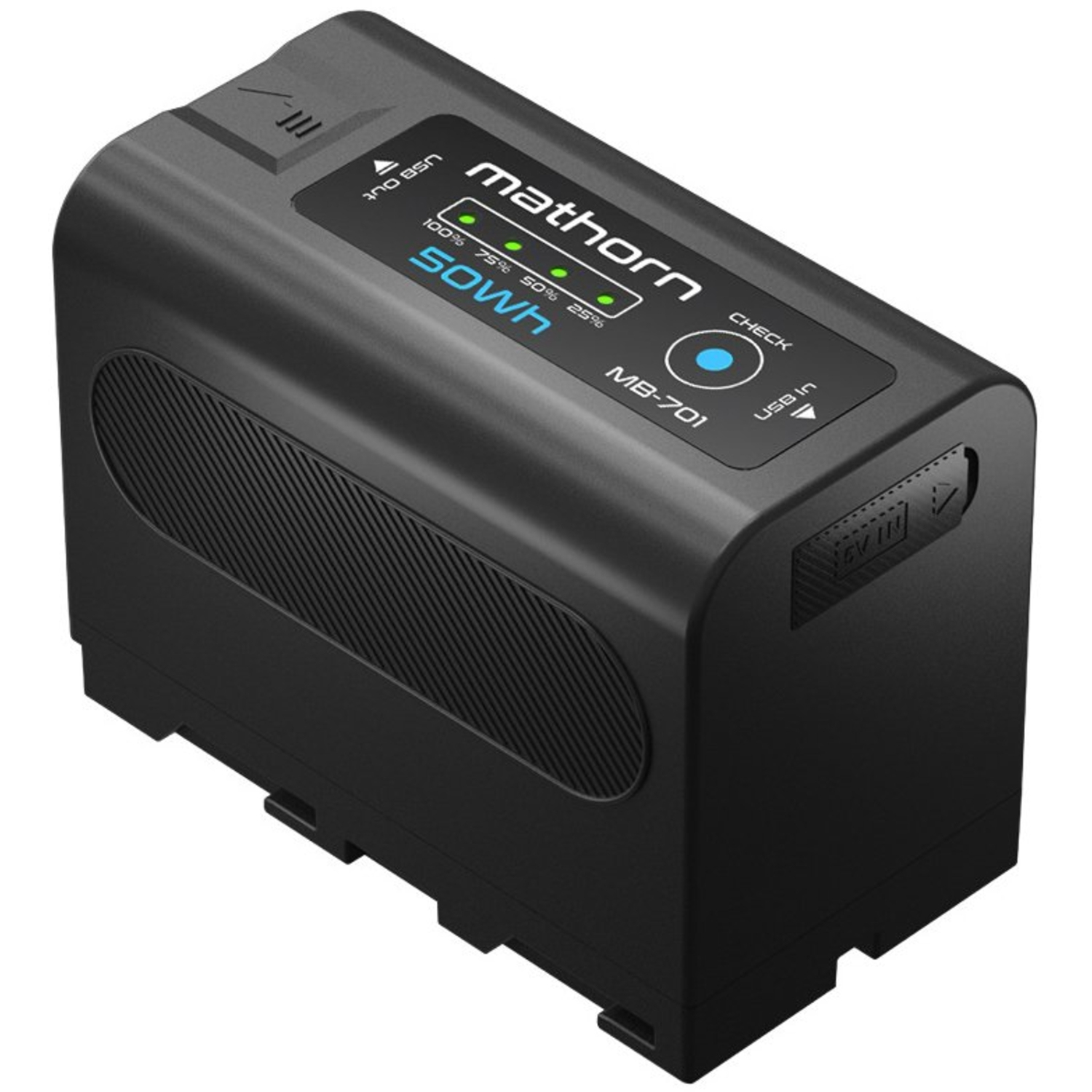 Mathorn MB-701 Akku 6700mAh mit USB-C-Anschluss für NP-F770