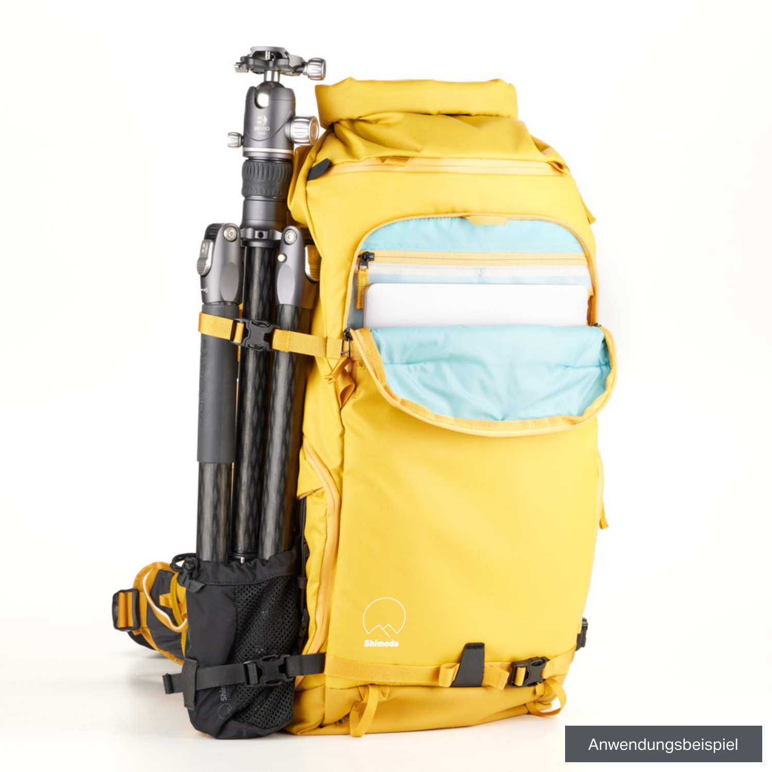 Shimonda Action X50 v2 Starter Kit mit mittlerer DSLR Core Unit gelb