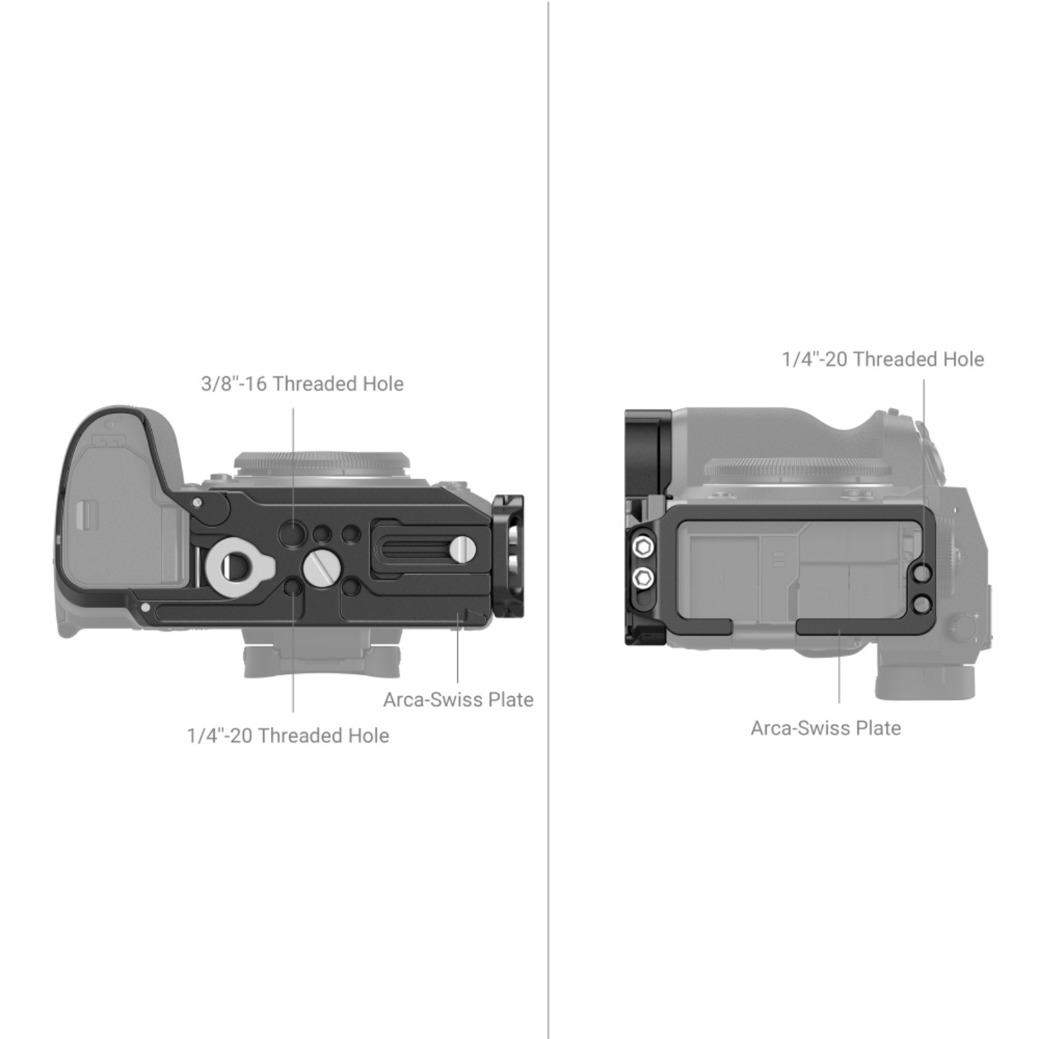 SmallRig 3928B L-Bracket für Fujifilm X-H2 / X-H2S