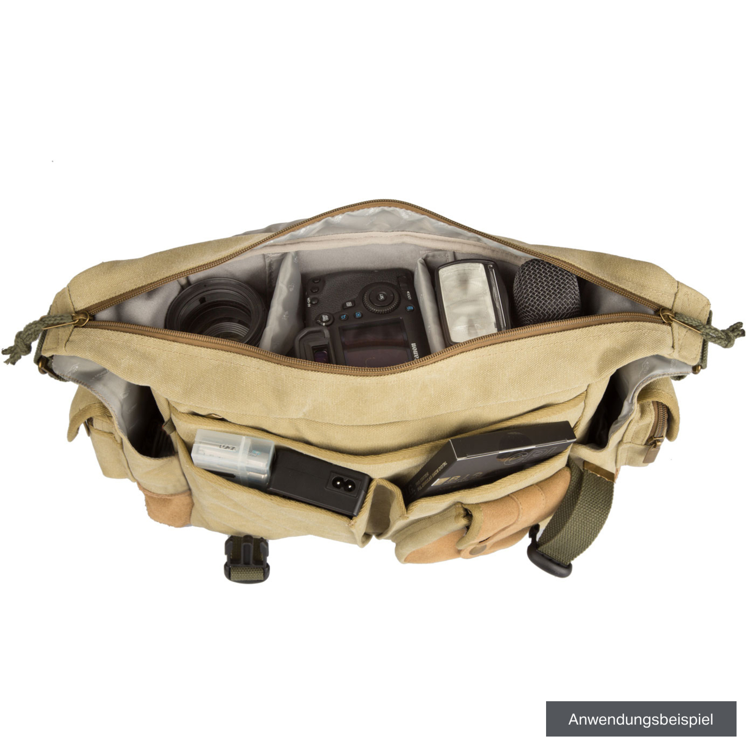 Kalahari KAPAKO K-32 Fototasche, khaki