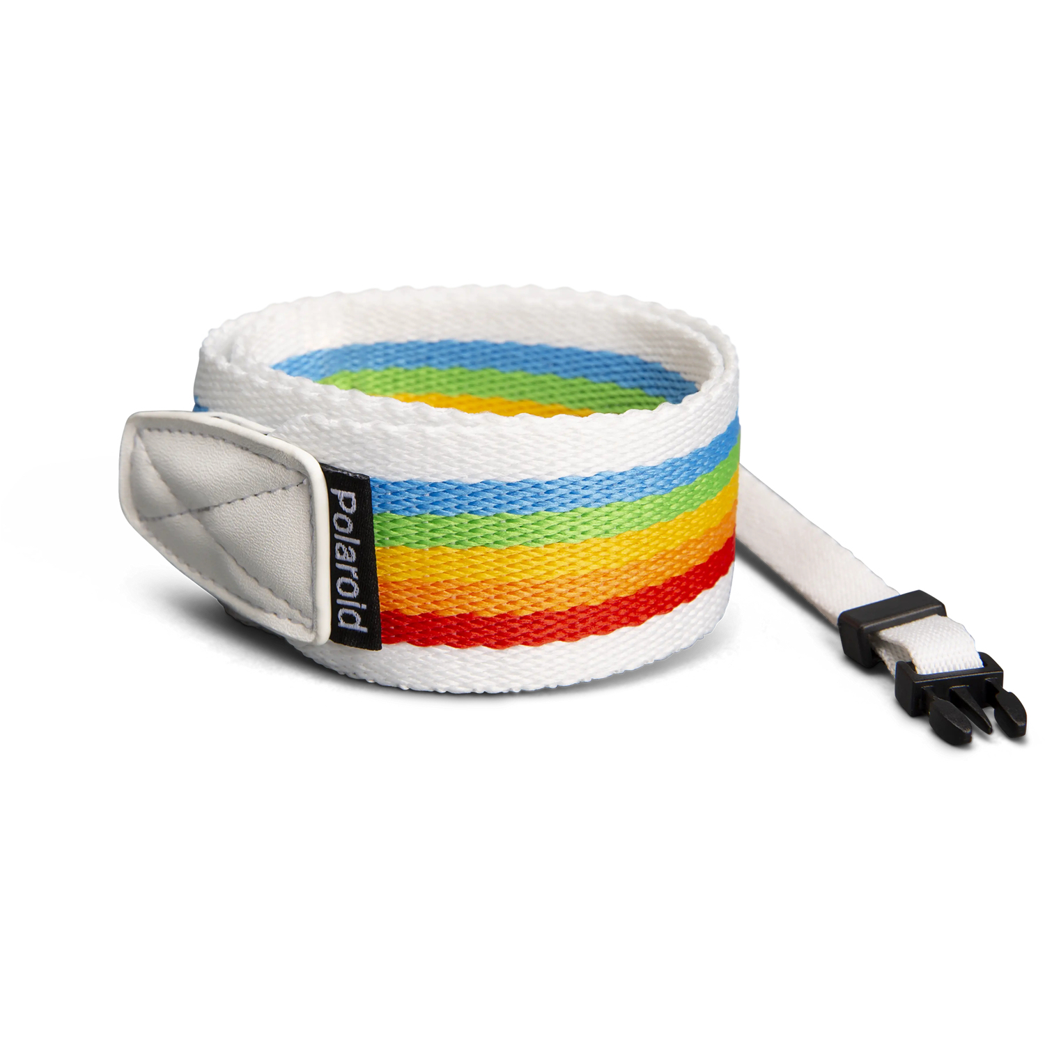 Polaroid Kameragurt Flat Rainbow White