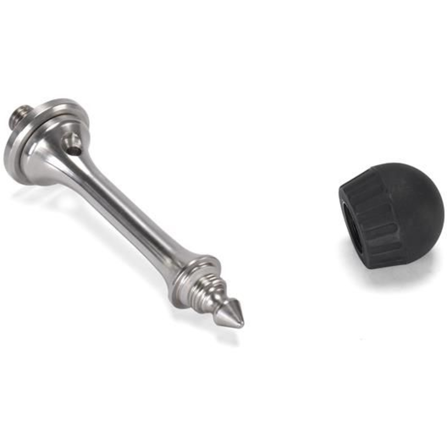 Leofoto TFS Edelstahl-Spikes mit Gummikappen