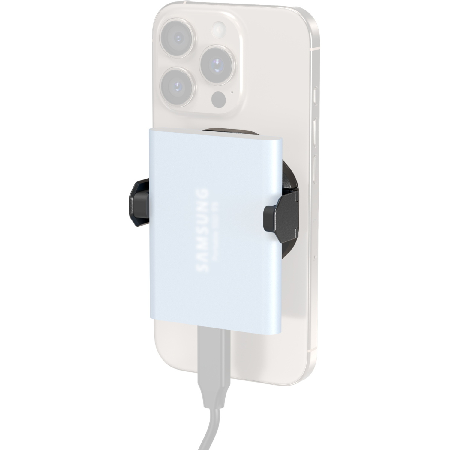 SmallRig Anbringbare Telefonklemme 5157 für externe SSD