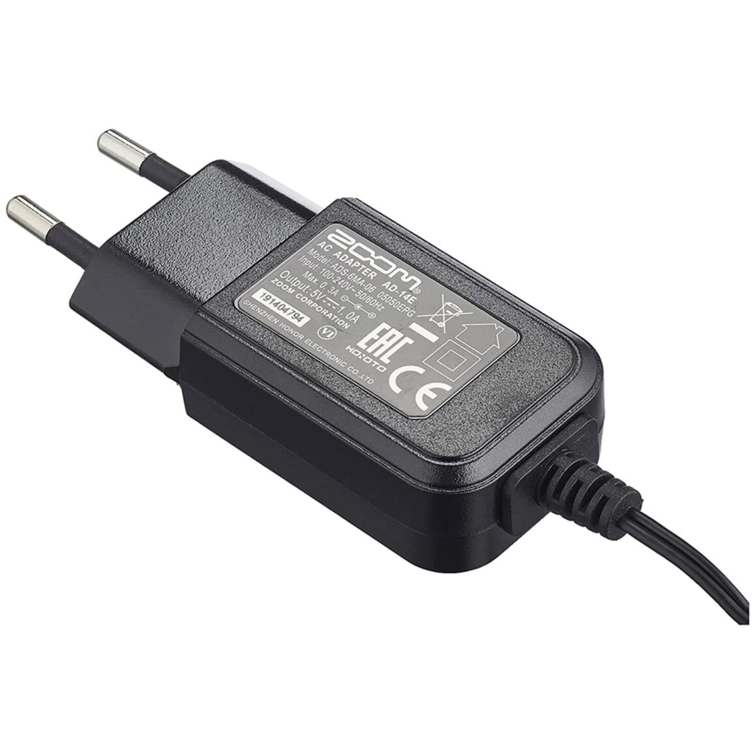 Zoom AD-14E AC-Adapter 240 V Netzteil für H4n, H4nPro, R16, R24