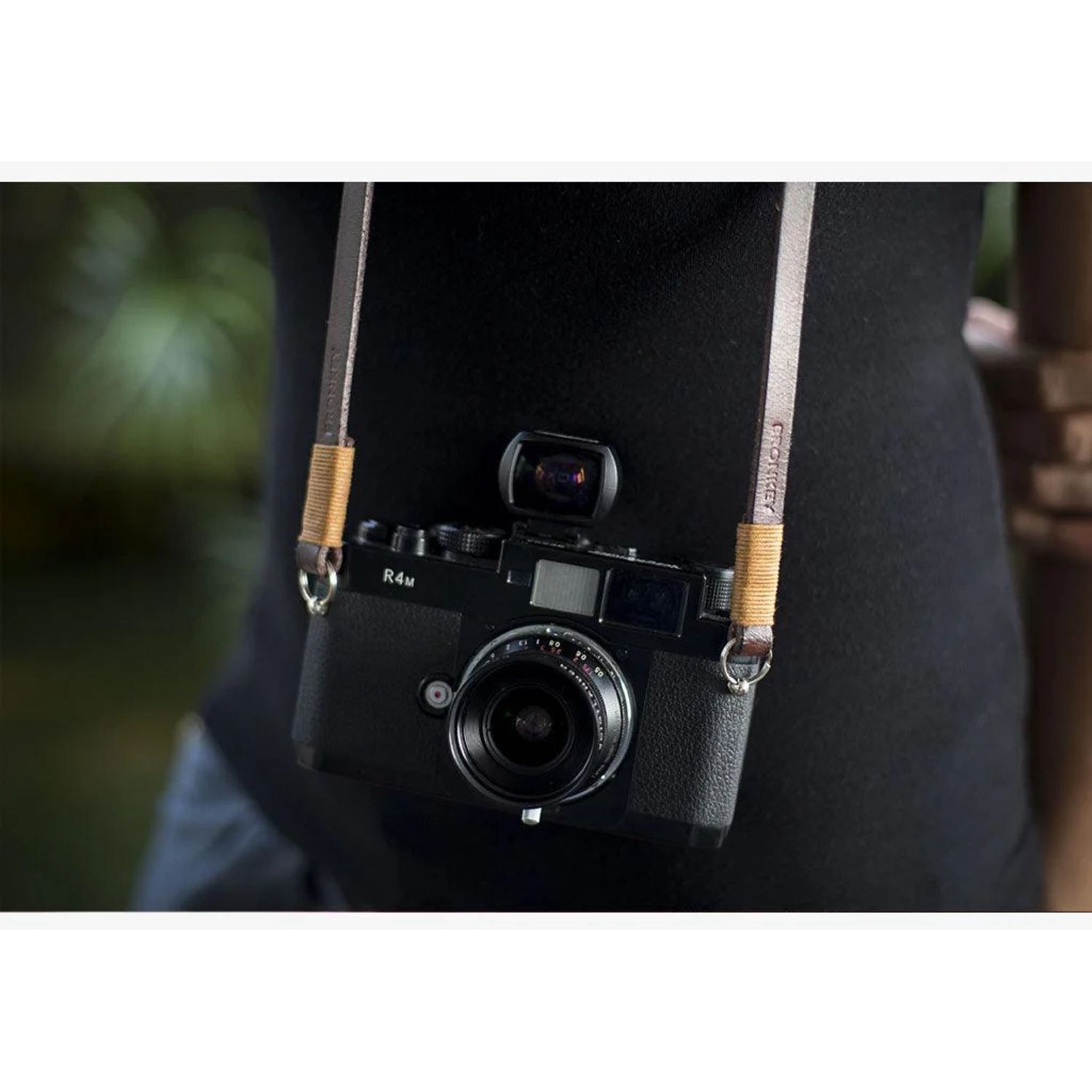 Bronkey Kameragurt Tokyo #105 Leder 95cm braun