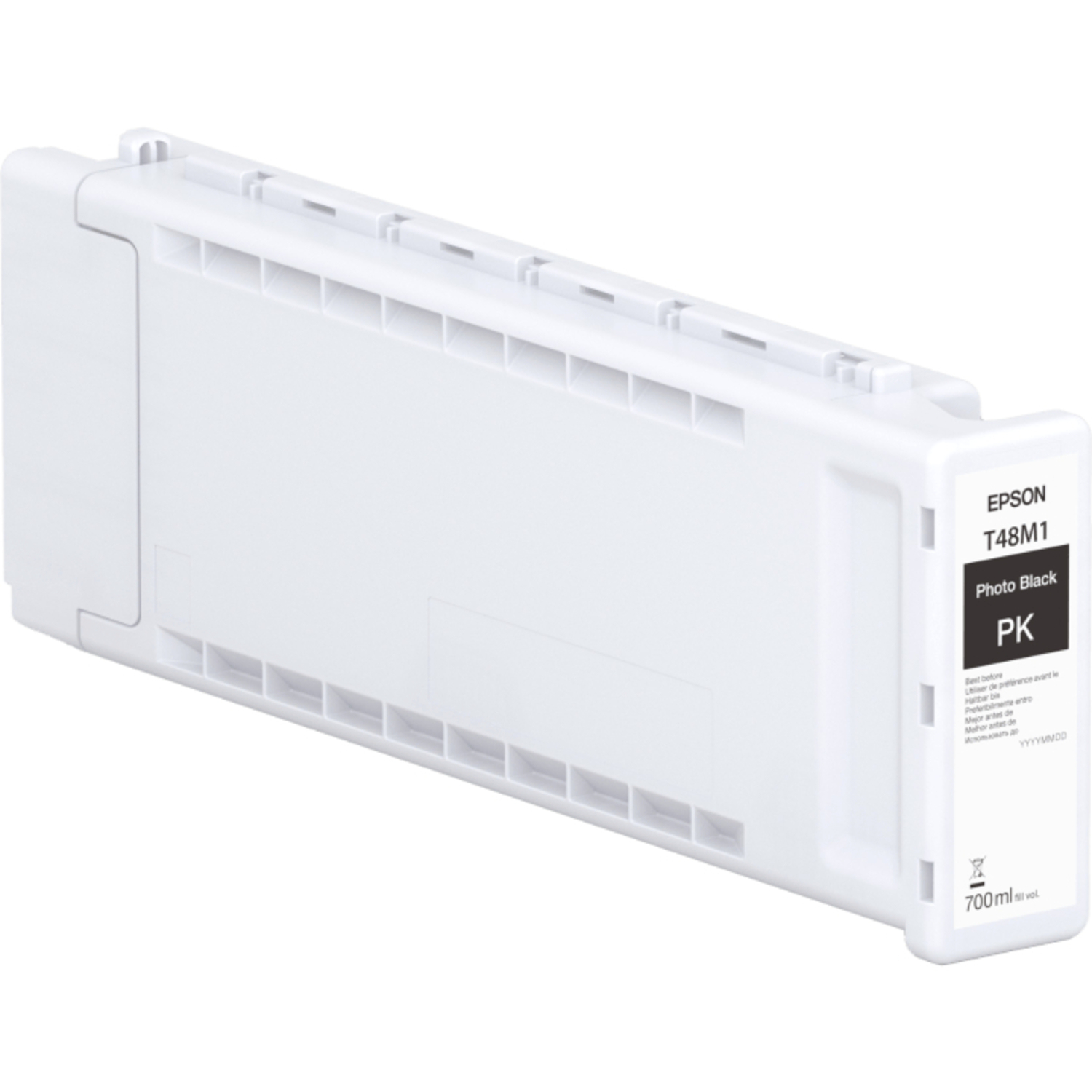 Epson T48M1 UltraChrome Pro 6 Tinte 700ml Photo Black 