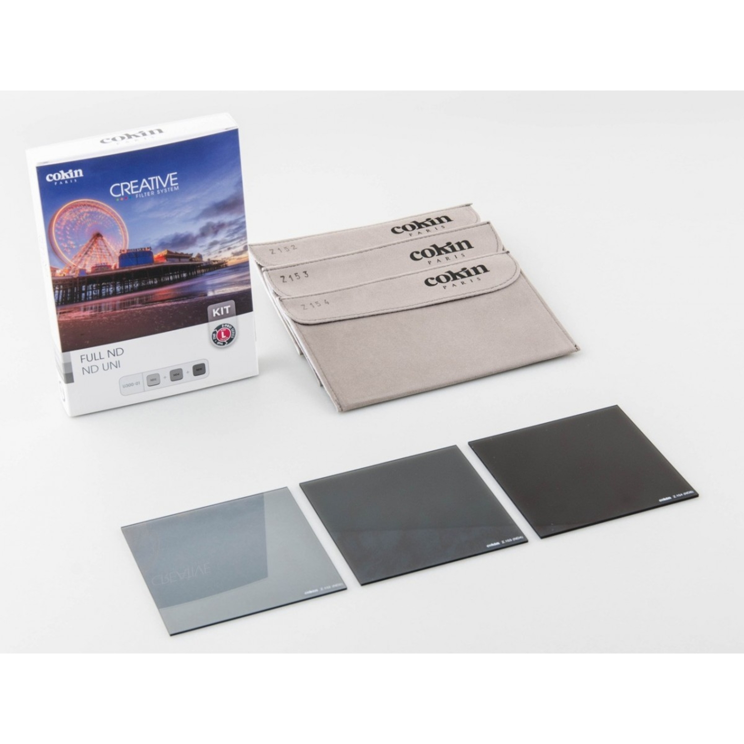 COKIN CREATIVE 3 Neutraldichtefilter Kit Großformat 100mm (Z-Pro)