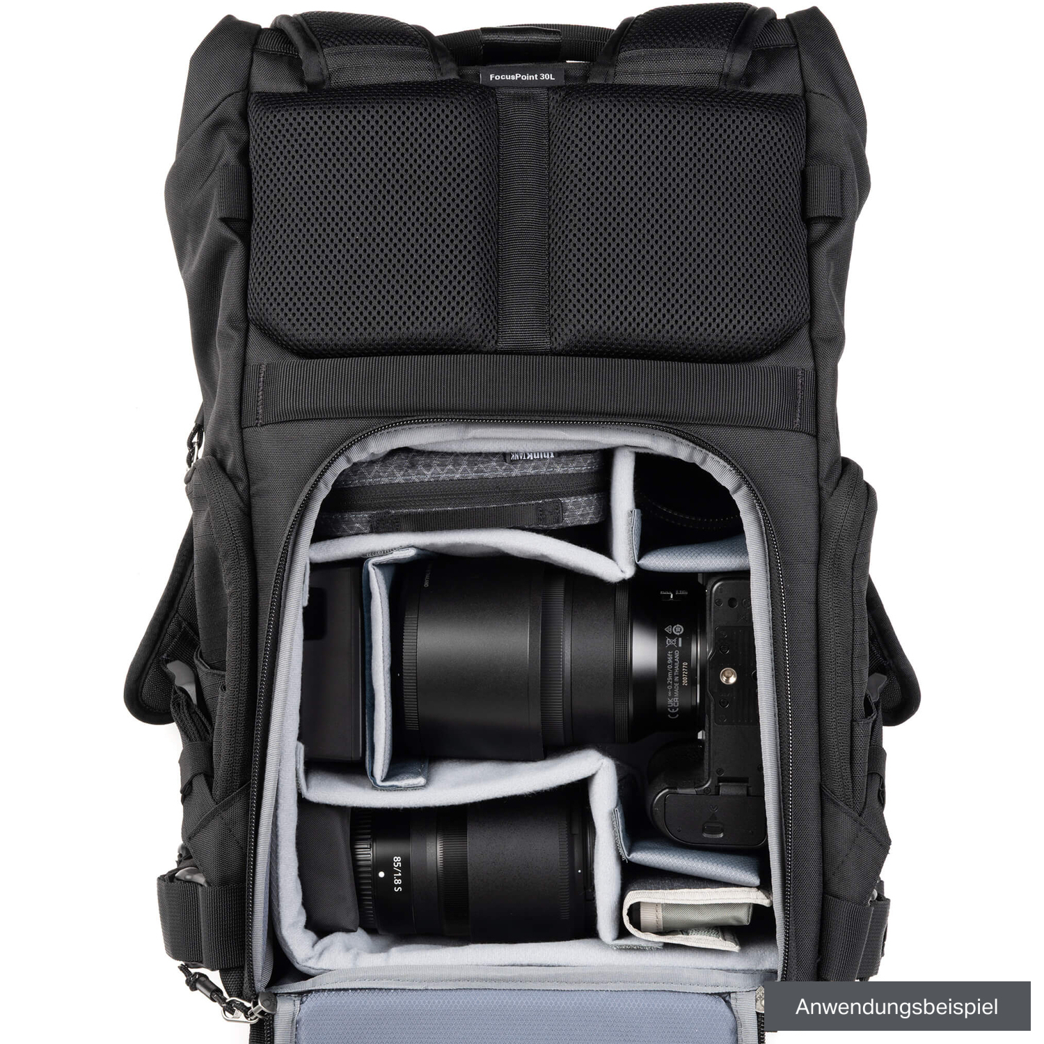 thinkTank Rucksack FocusPoint 30L Asphalt Black
