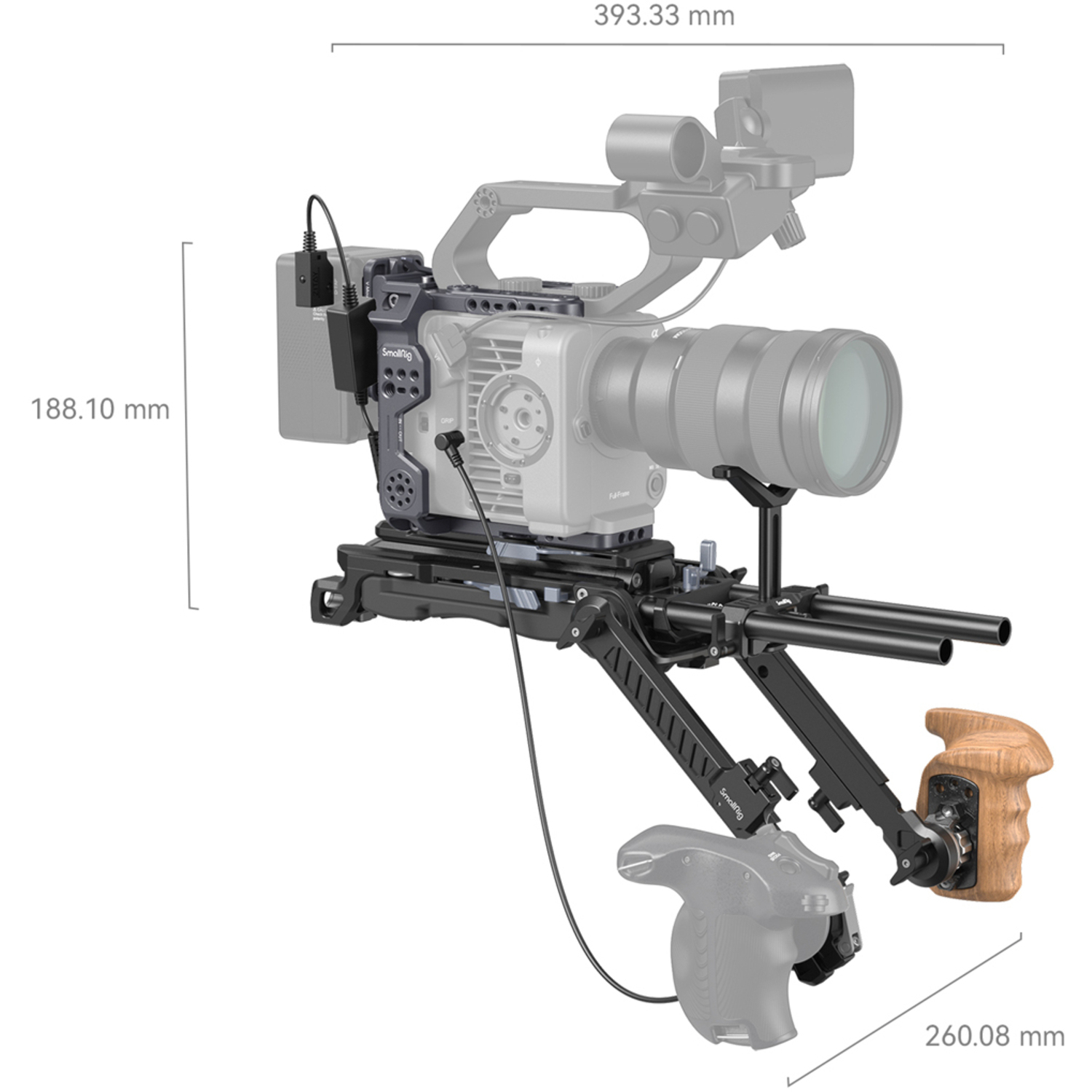 SmallRig Schulter-Rig Kit 4125B für Sony FX6