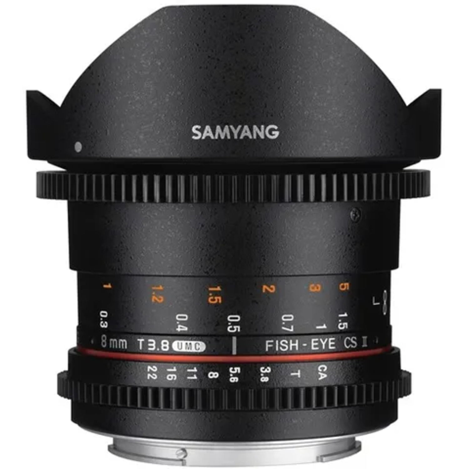 Samyang 8mm T3.8 UMC VDSLR Fisheye CSII MFT-Mount