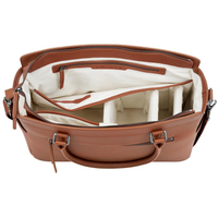 LOULEX Umhängetasche Handbag 19,2L braun