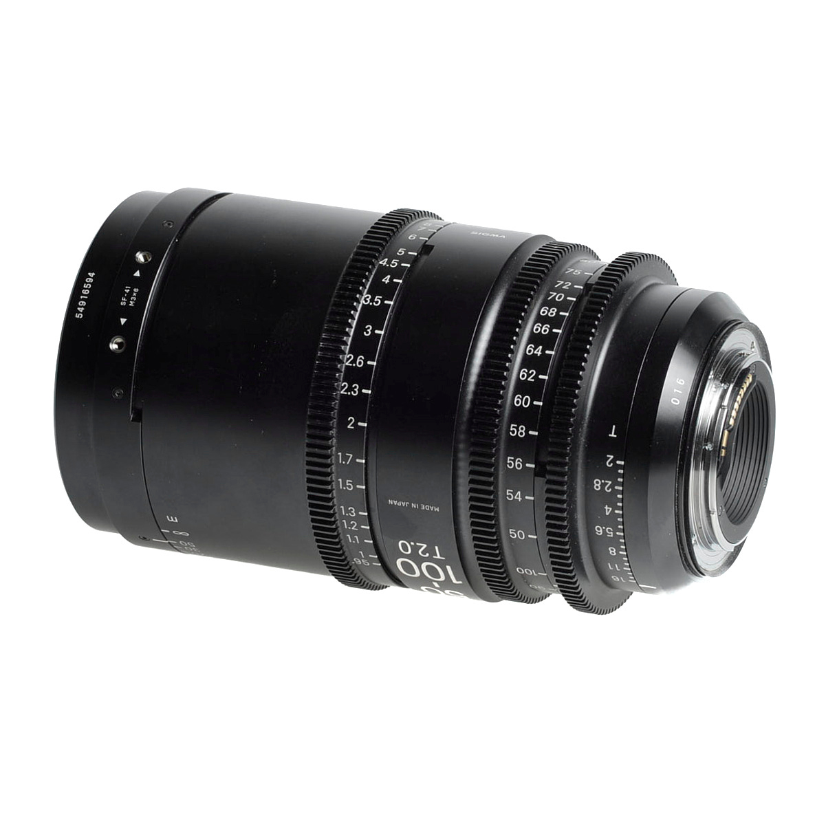Sigma Cine 50-100mm/T2 High Speed Zoom EF-Mount gebraucht